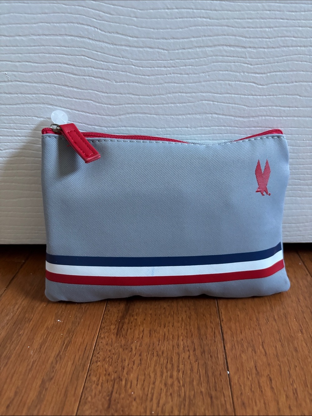 American Airlines branded premium economy amenity kit